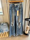 Risen High Rise Straight Crop Jean