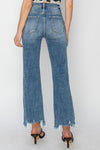 Risen High Rise Straight Crop Jean