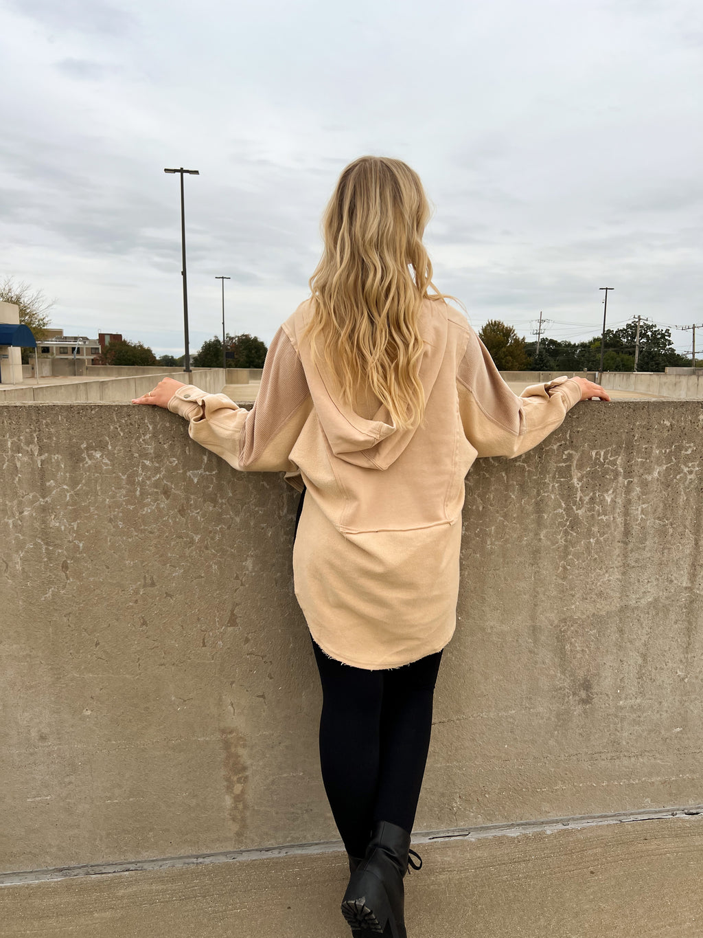 The Lydia Oversized Hooded Pullover